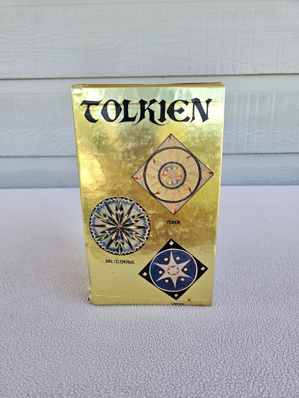 Lord of the Rings 1975 Gold Box Set J. R. Tolkien Vol. 1-4 Ballentine Books